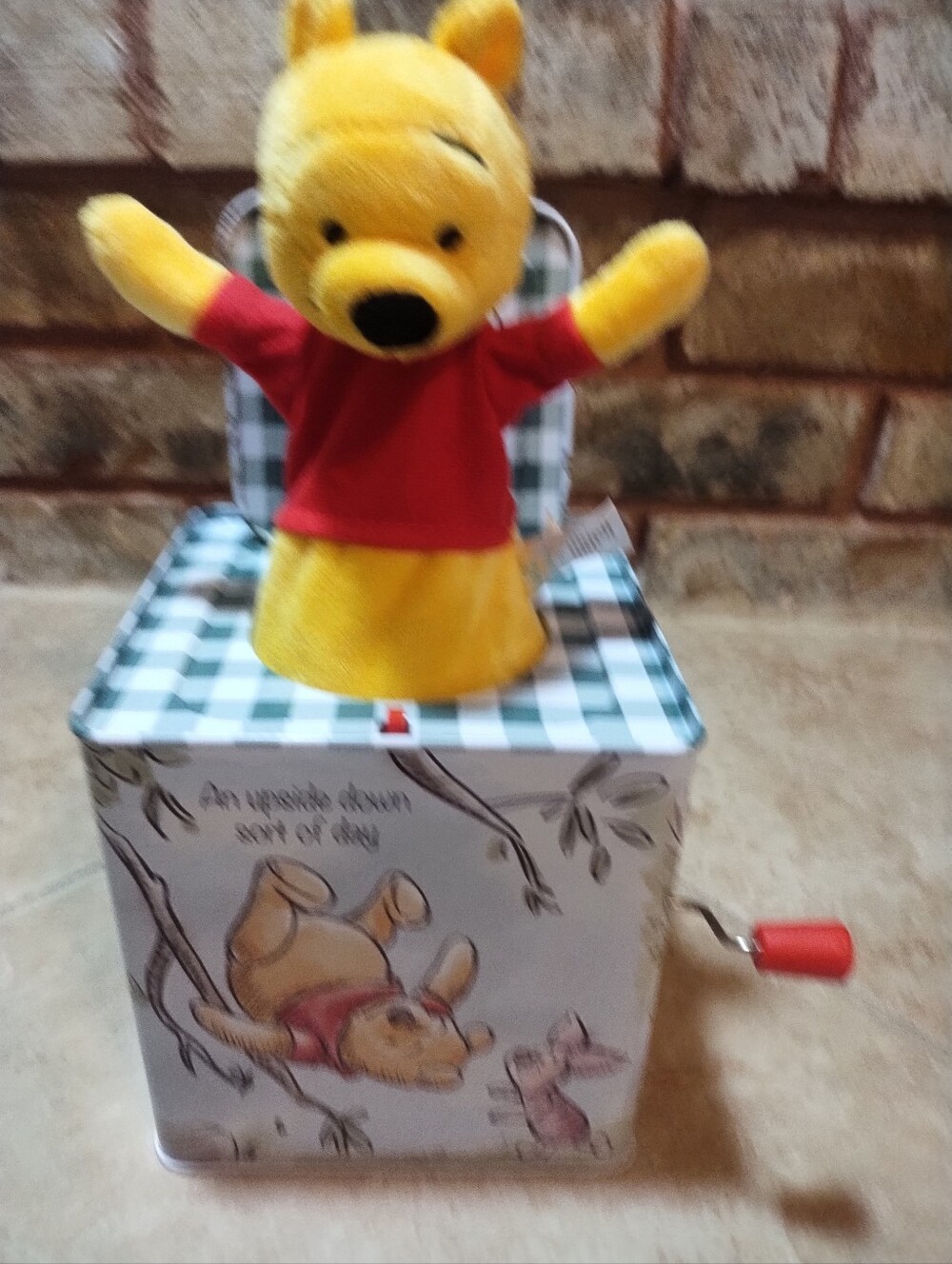 Disney Winnie The Pooh Jack In The Box Toy